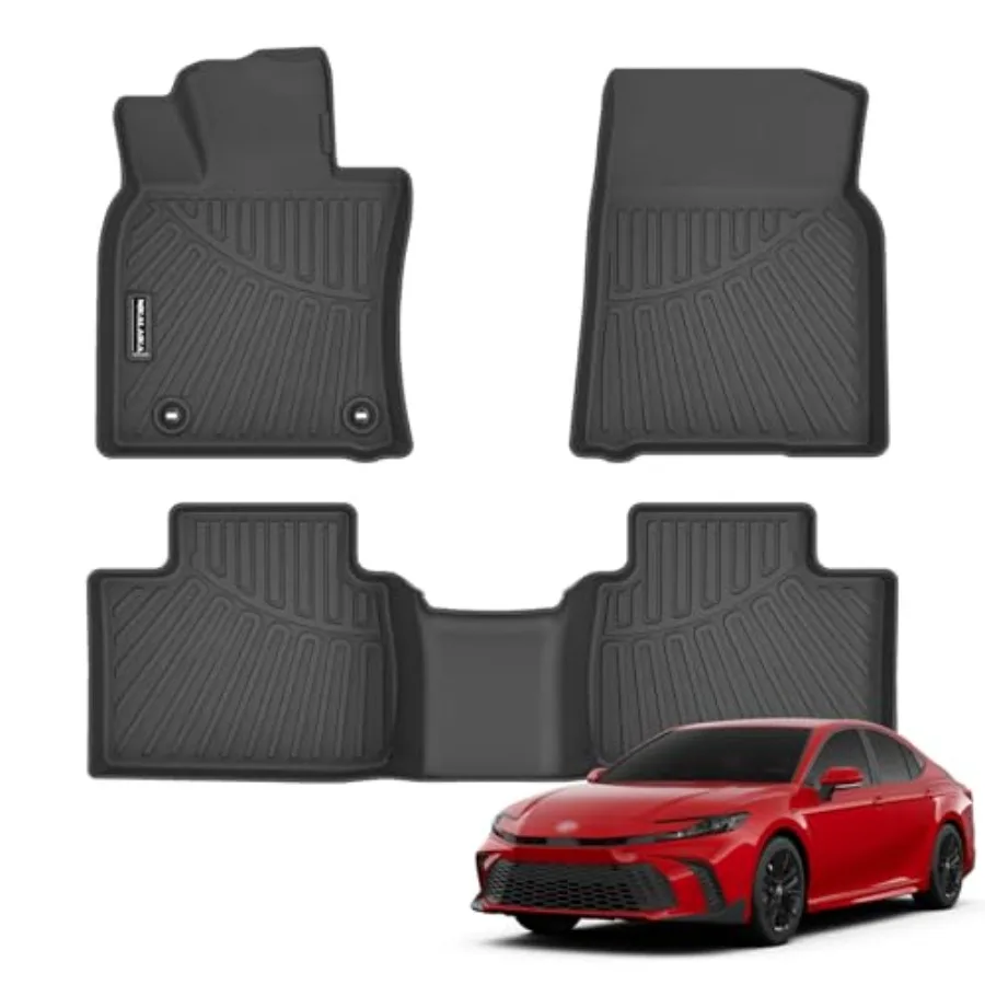 Floor Mats for 2025 2026 Toyota Camry Include Hybrid LE SE XLE XSE All Weather Protection TPE Rubber Full Set Automotive Floor
Floor Mats for 2025 2026 Toyota Camry Include Hybrid LE SE XLE XSE All Weather Protection TPE Rubber Full Set Automotive Floor