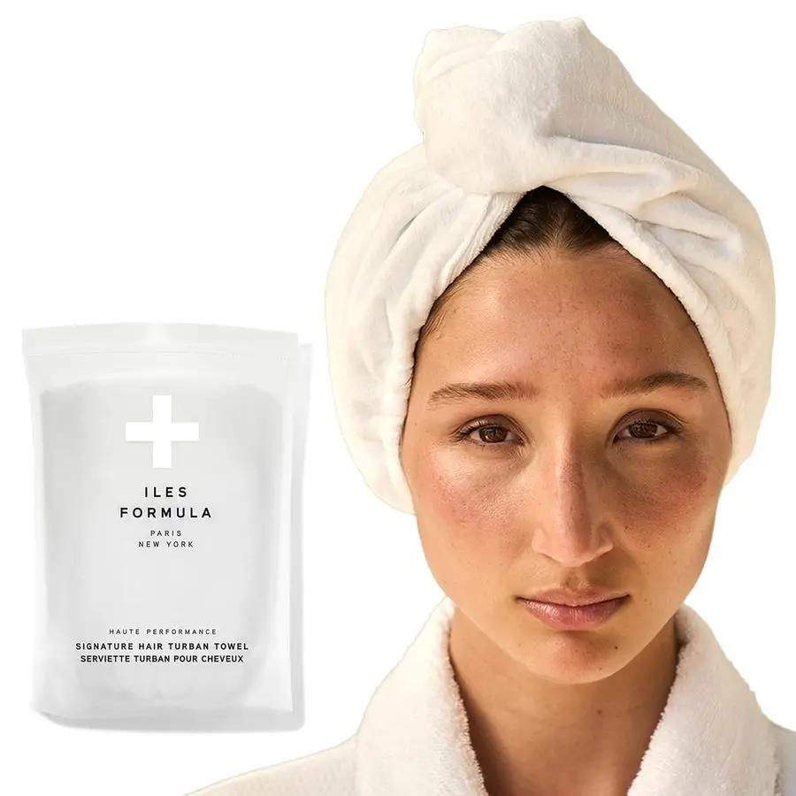 Hair Turban Towel UltraSoft Microfiber Hair Towel Wrap for Fast Drying, Frizz Control amp Breakage Protection Large, Lightweight