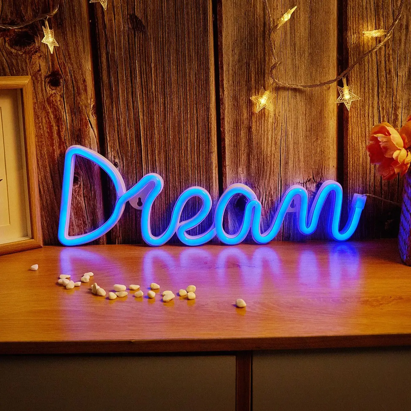 Светодиодный неоновый светильник Chi-buy LED Neon Dream, работающий от USB, неоновая вывеска, ночник, подходит для спальни, свадьбы, игровой комнаты, в качестве подарка.
Светодиодный неоновый светильник Chi-buy LED Neon Dream, работающий от USB, неоновая вывеска, ночник, подходит для спальни, свадьбы, игровой комнаты, в качестве подарка.
