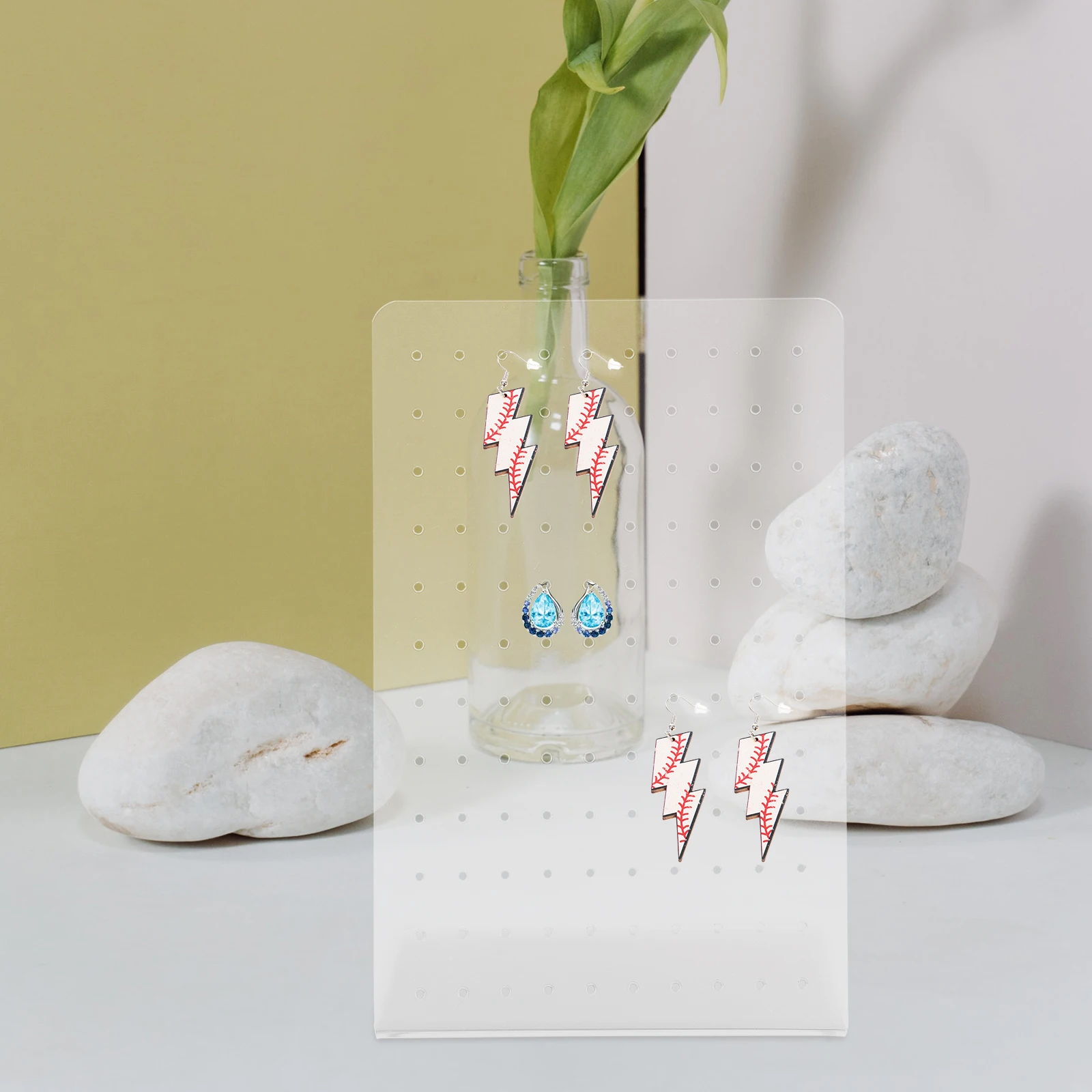 5 Pcs Hole Acrylic Jewelry Rack Earring Holder ganizer Earring Tree For Girls Storage Display Shelf Girls Accessory Hanger Decor
5 Pcs Hole Acrylic Jewelry Rack Earring Holder ganizer Earring Tree For Girls Storage Display Shelf Girls Accessory Hanger Decor
