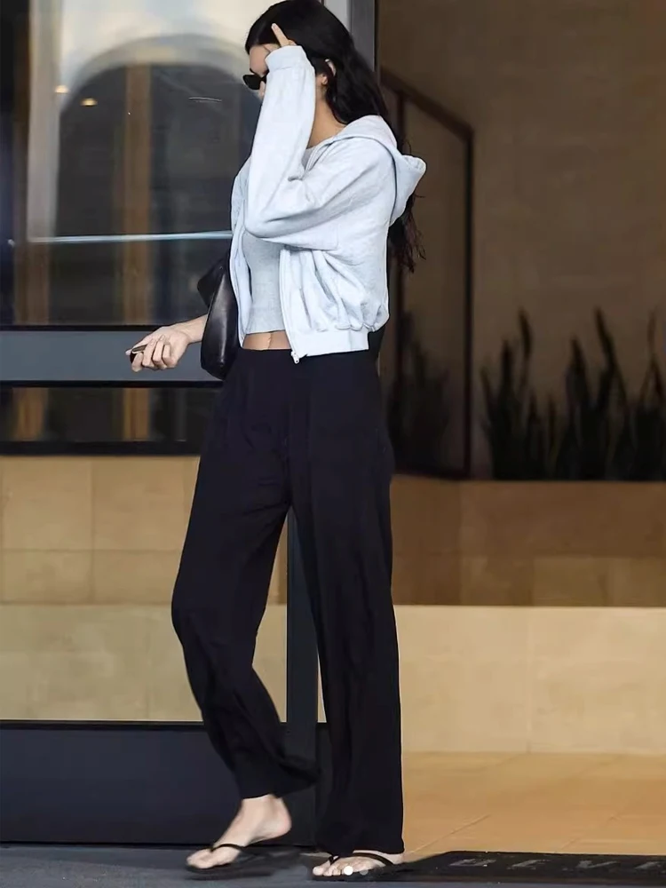 Naturaley Casual Straight Leg Pants Lightweight Anti-Wrinkle Draped Elastic Waist Wide Leg Long Pants Versatile Slimming Airy...
Naturaley Casual Straight Leg Pants Lightweight Anti-Wrinkle Draped Elastic Waist Wide Leg Long Pants Versatile Slimming Airy...