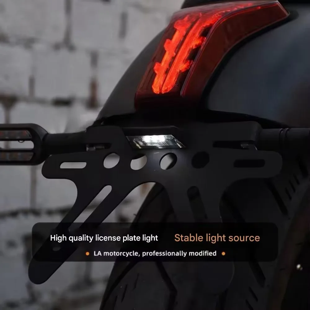 For Voge CU525 motorcycle, vintage license plate holder, LED indicator bracket, metal tail mounting support
For Voge CU525 motorcycle, vintage license plate holder, LED indicator bracket, metal tail mounting support