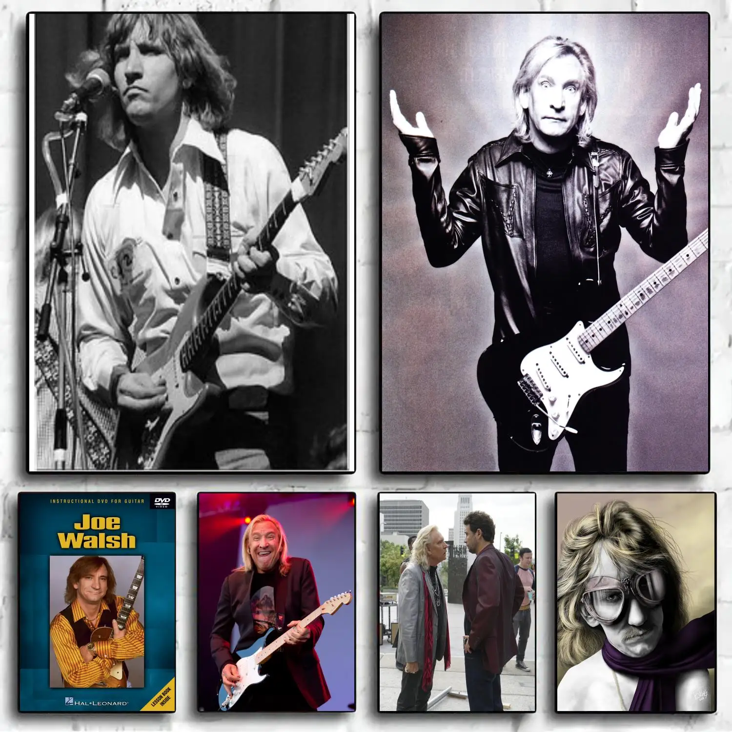 Joe Walsh band Decoration Art Poster Wall Art Personalized Gift Modern Family bedroom Decor Canvas Posters
Joe Walsh band Decoration Art Poster Wall Art Personalized Gift Modern Family bedroom Decor Canvas Posters