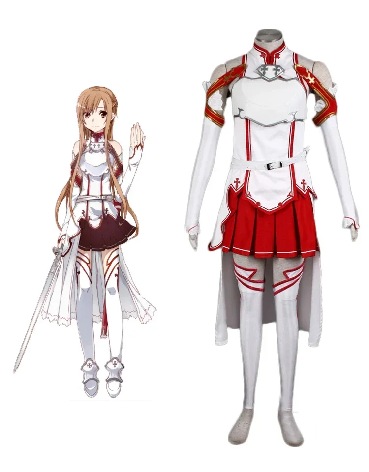 Yuki Asuna Cosplay Costume - Sword Art Online SAO Outfit, Anime Character Costume, High-Quality Material
Yuki Asuna Cosplay Costume - Sword Art Online SAO Outfit, Anime Character Costume, High-Quality Material