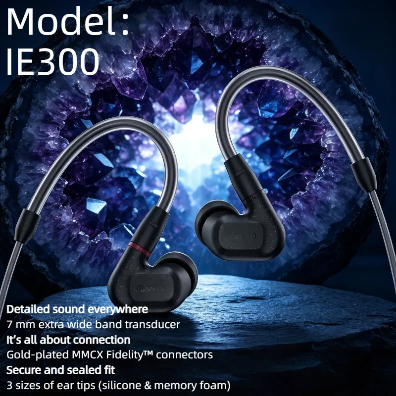 IE300 Comfortable Fit Wired Earbuds In-ear HIFI Stereo for Running Sports Earphones Brand High Quality Noise Isolating Ultra
IE300 Comfortable Fit Wired Earbuds In-ear HIFI Stereo for Running Sports Earphones Brand High Quality Noise Isolating Ultra