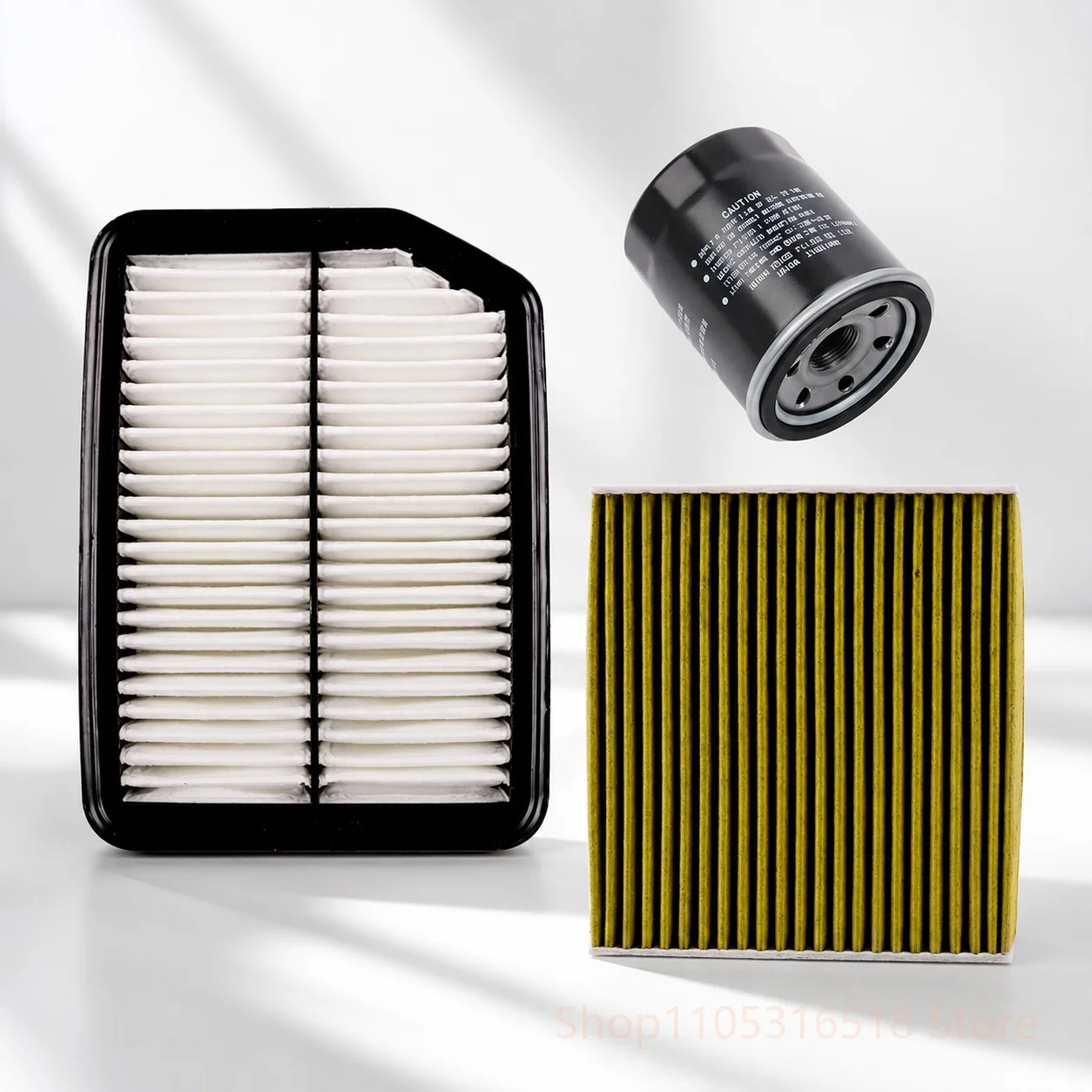 3Pcs Filter Set for Changan CS35 Plus 1.6L Engine Oil Air Conditioner Filter
3Pcs Filter Set for Changan CS35 Plus 1.6L Engine Oil Air Conditioner Filter