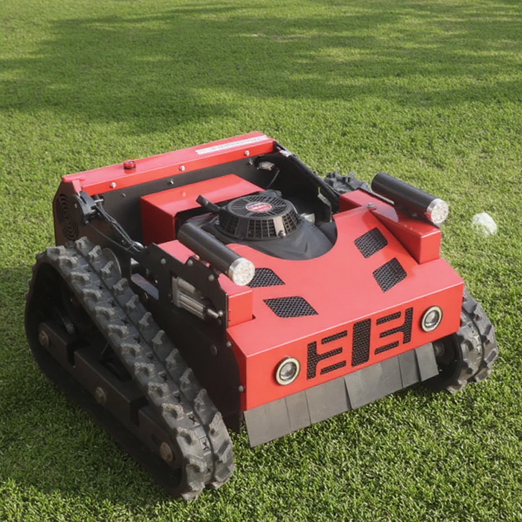Cheap Wholesale High Quality Ce Approve Rubber Crawler Functional Mini Ai Robot Remote Control Slope Mower for Garden
Cheap Wholesale High Quality Ce Approve Rubber Crawler Functional Mini Ai Robot Remote Control Slope Mower for Garden