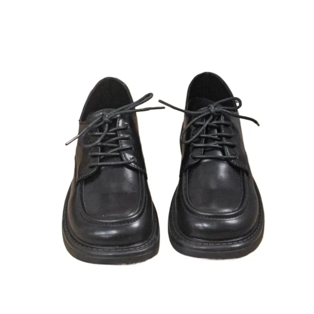 Soft-soled British Style Lace Up Loafers Luxury Women Shoes High Quality Leather Elegant Low Heels Mary Janes Shoes For Women
Soft-soled British Style Lace Up Loafers Luxury Women Shoes High Quality Leather Elegant Low Heels Mary Janes Shoes For Women