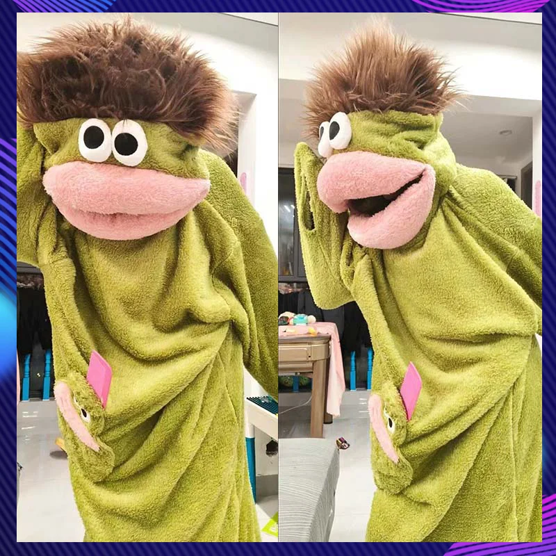 Anime Big Mouth Monster Pajamas Cartoon Cute Coral Fleece Autumn Winter Warm Home Sleepwear For Men Women Funny Homewear Gift
Anime Big Mouth Monster Pajamas Cartoon Cute Coral Fleece Autumn Winter Warm Home Sleepwear For Men Women Funny Homewear Gift