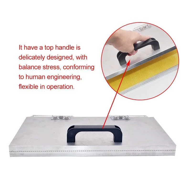 Simple Manual Pressure Honeycomb Foundation Machine, Hand Pressure Honeycomb Aluminum Alloy Beeswaxbeeswax Foundation Machine
Simple Manual Pressure Honeycomb Foundation Machine, Hand Pressure Honeycomb Aluminum Alloy Beeswaxbeeswax Foundation Machine