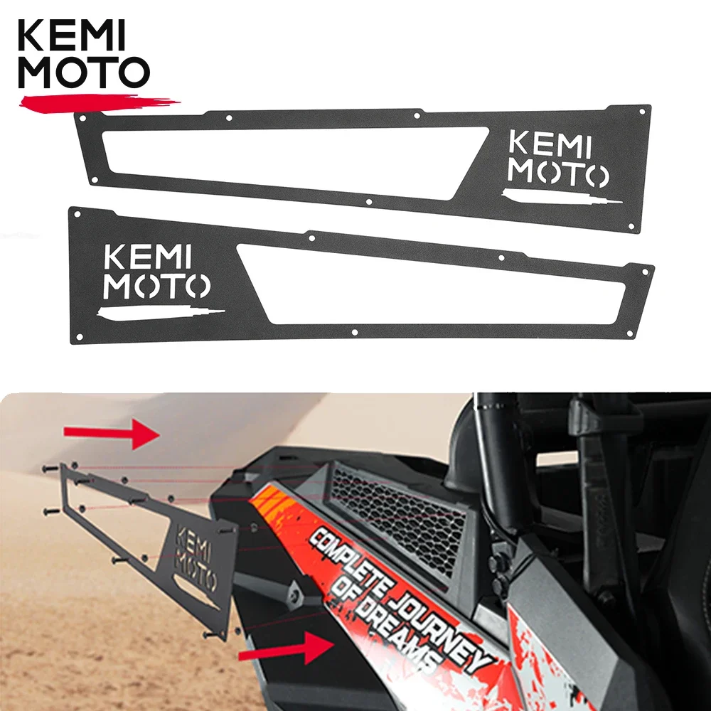 KEMIMOTO RZR UTV 2PCS Aluminium Air Intake Side Vent Covers Compatible with Polaris RZR XP 1000/ RZR XP 4 1000 2014-2023 
KEMIMOTO RZR UTV 2PCS Aluminium Air Intake Side Vent Covers Compatible with Polaris RZR XP 1000/ RZR XP 4 1000 2014-2023
