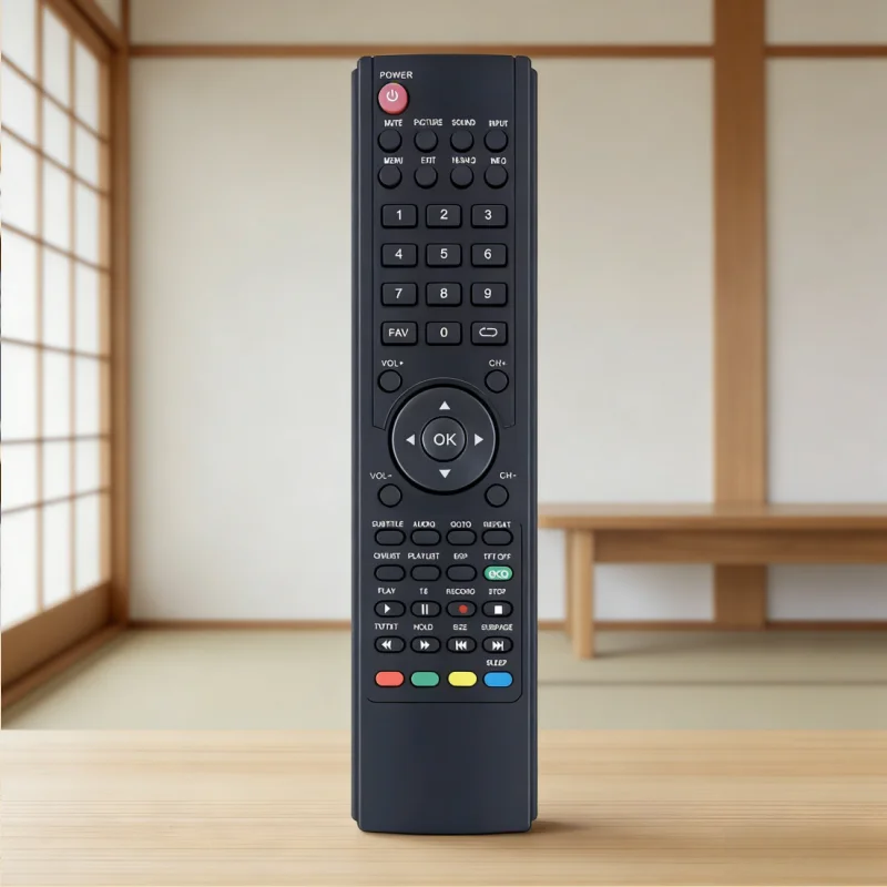 Durable RC034 RC036 RC042 TV Remote Replacement, Perfectly Compatible with Nordmende FHD24A FHD32A FHD43A Television Models
Durable RC034 RC036 RC042 TV Remote Replacement, Perfectly Compatible with Nordmende FHD24A FHD32A FHD43A Television Models