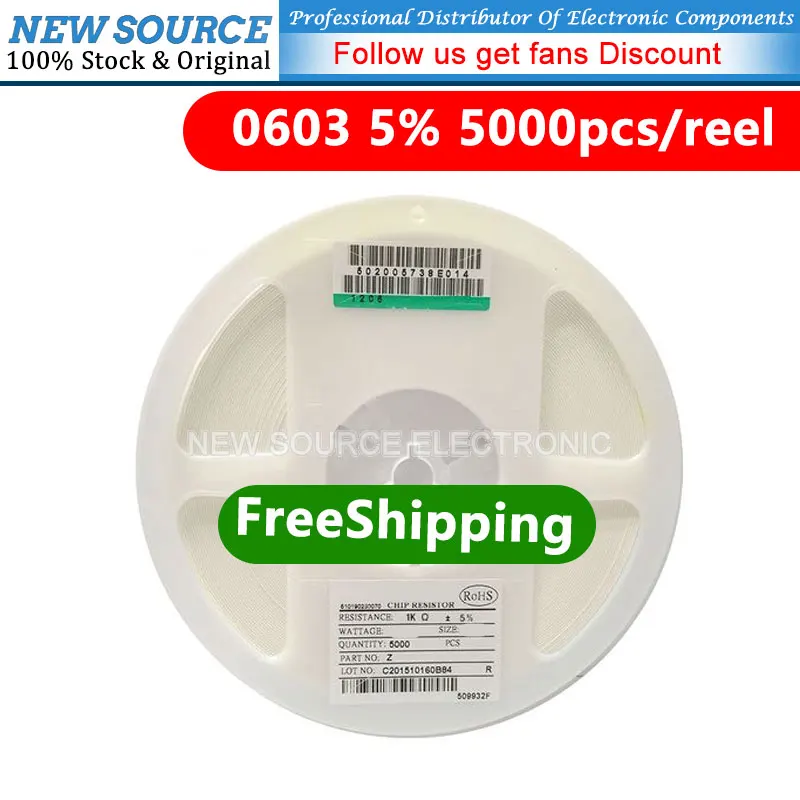 5000 шт. 0603 SMD резистор 0R ~ 10M 1/10 Вт 1 10 47 5% 100 220 Ом 1K 330 K 10K 22K 4,7 K 1R 10R 100R 220R 330R Бесплатная доставка
5000 шт. 0603 SMD резистор 0R ~ 10M 1/10 Вт 1 10 47 5% 100 220 Ом 1K 330 K 10K 22K 4,7 K 1R 10R 100R 220R 330R Бесплатная доставка