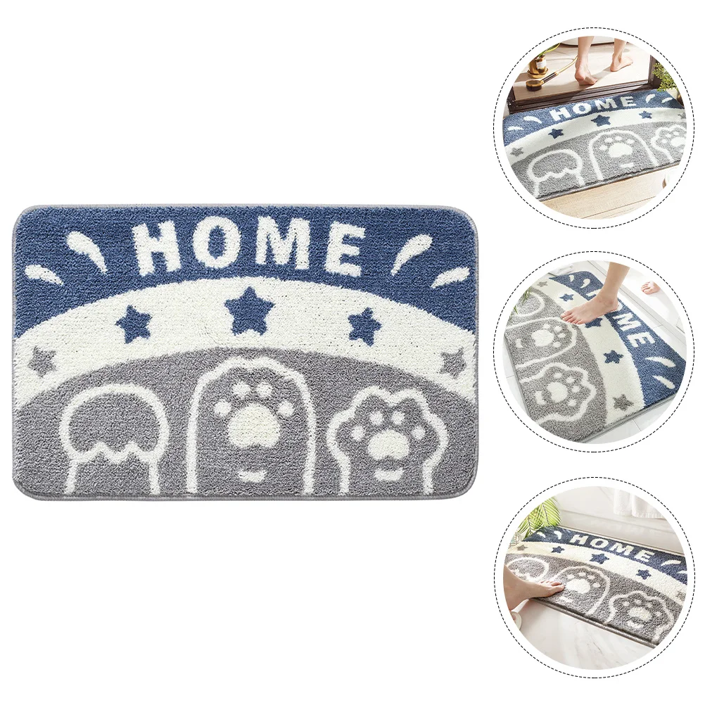 Cute Cartoon Bathroom Mat Soft Durable Non-Slip Fluff Surface Water Absorption Floor Rug Home Entry Pad Decorative Door Mat
Cute Cartoon Bathroom Mat Soft Durable Non-Slip Fluff Surface Water Absorption Floor Rug Home Entry Pad Decorative Door Mat
