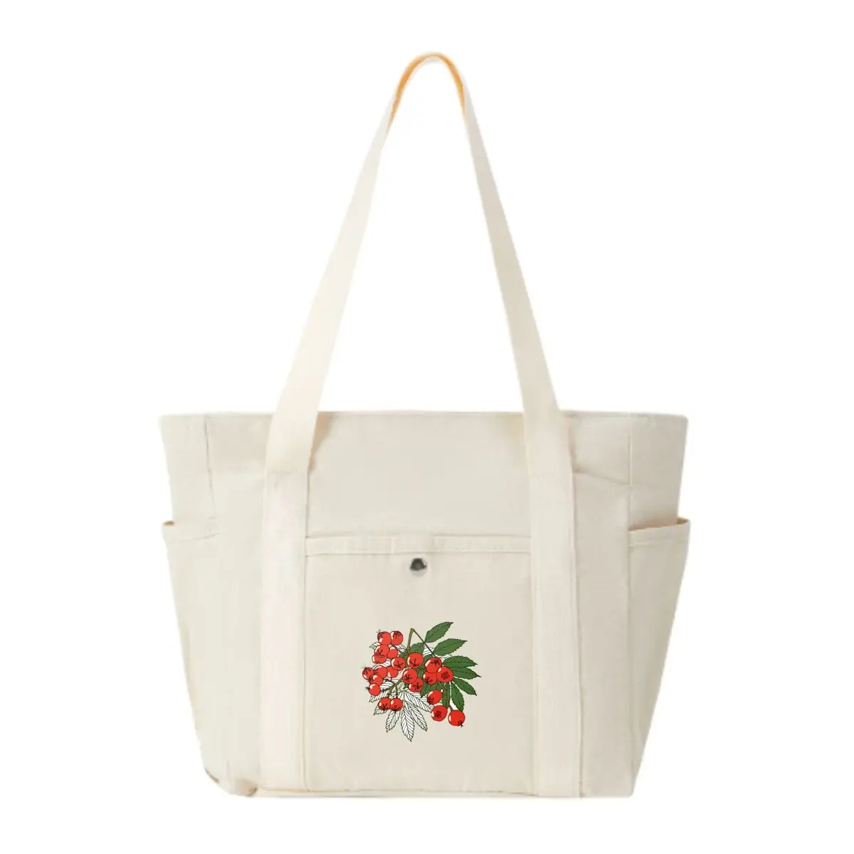 Rowan Berries Detailed illustration Compact Shoulder Bag with Multi-Compartment for Shopping Small Items Storage
Rowan Berries Detailed illustration Compact Shoulder Bag with Multi-Compartment for Shopping Small Items Storage