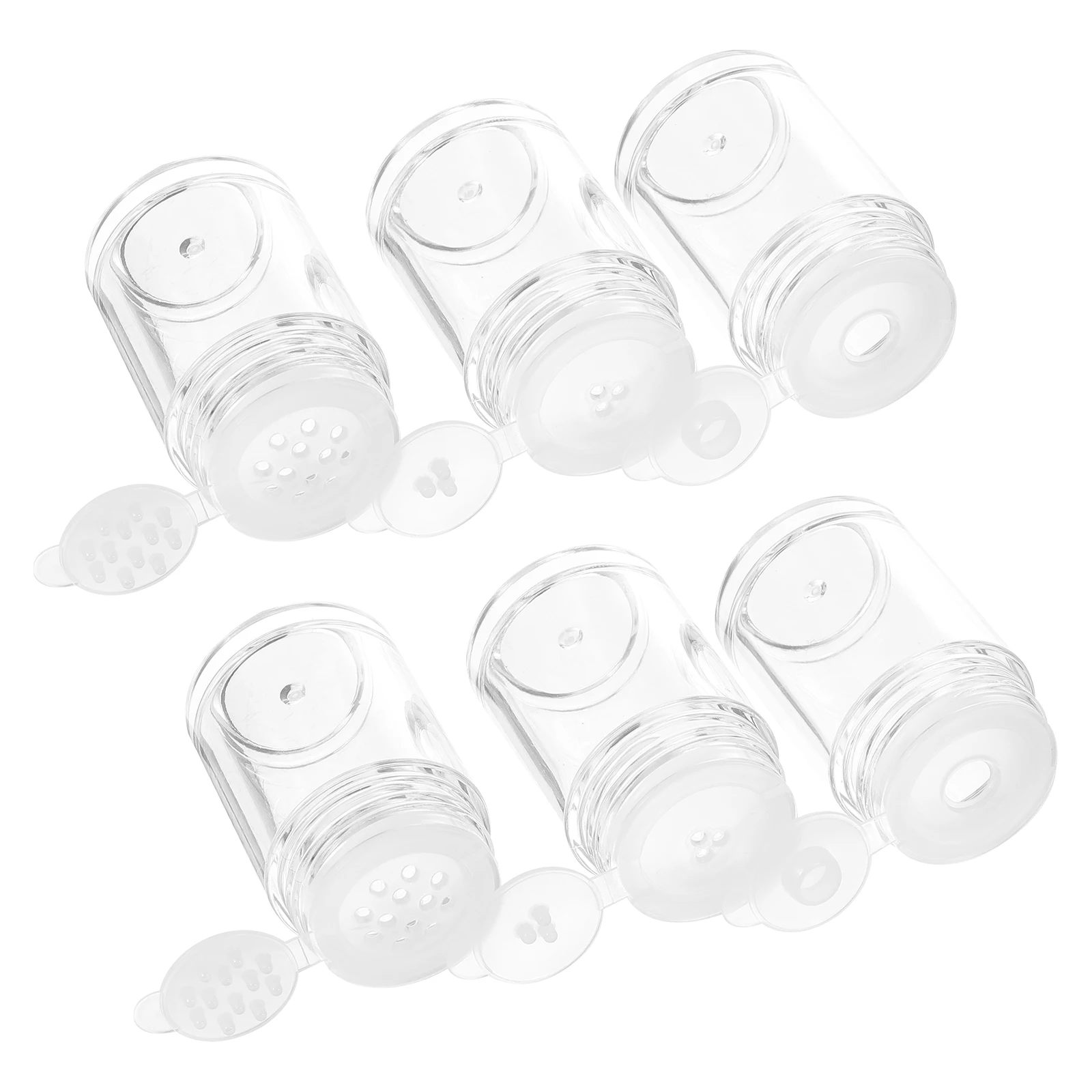 Loose Powder Bottle Plastic Containers Refillable Holder Open Hole Design Portable Travel Size Fits Pockets Handbags
Loose Powder Bottle Plastic Containers Refillable Holder Open Hole Design Portable Travel Size Fits Pockets Handbags