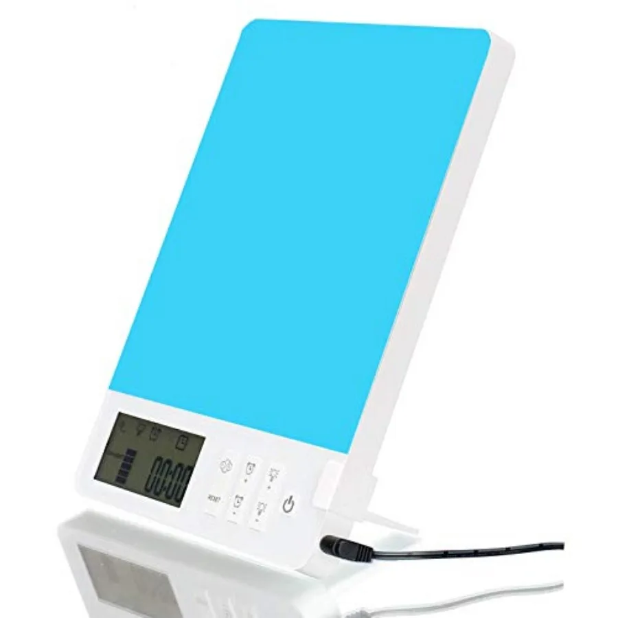 Light Therapy Lamp 10000 Lux Brightness-UV Free, Blue Lighting Improve Sleep Quality, Whit Lighting Imitation of Sunlight, Disp
Light Therapy Lamp 10000 Lux Brightness-UV Free, Blue Lighting Improve Sleep Quality, Whit Lighting Imitation of Sunlight, Disp