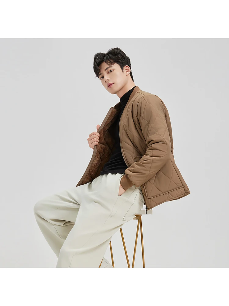 Мужская зимняя повседневная хлопковая куртка на подкладке с тонким воротником-стойкой Long Sve Warm Faion Urban Sle на молнии So...
Мужская зимняя повседневная хлопковая куртка на подкладке с тонким воротником-стойкой Long Sve Warm Faion Urban Sle на молнии So...