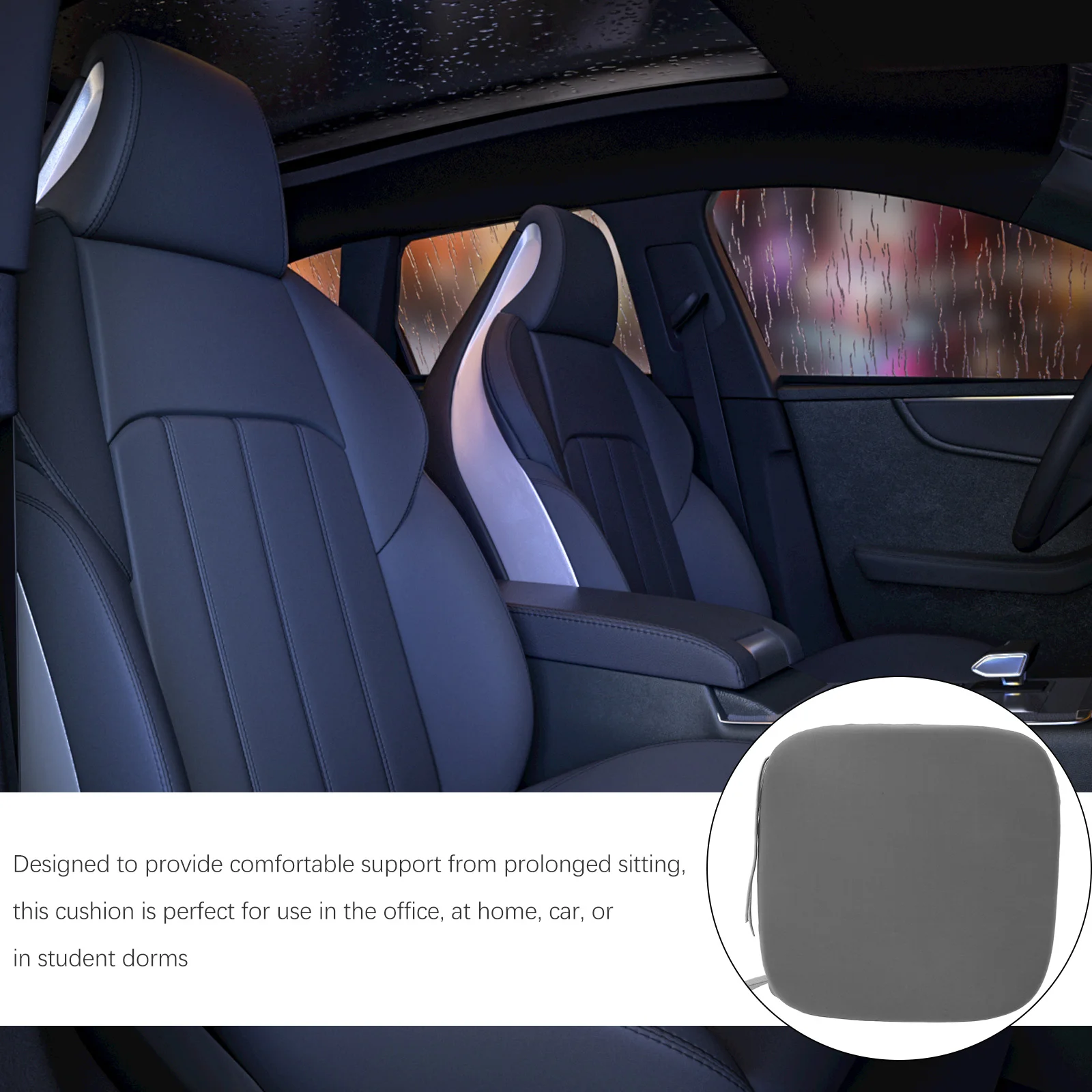 Summer Breathable Memory Foam Seat Cushion Cooling Chair Pad Comfortable Cushion for Office Home Car Patio Chair Pads
Summer Breathable Memory Foam Seat Cushion Cooling Chair Pad Comfortable Cushion for Office Home Car Patio Chair Pads