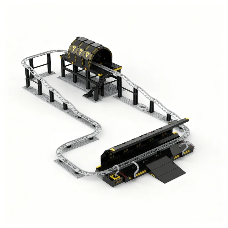 1428pcs MOC Space Blacktron I Monorail Track Station Model Building Blocks Construction Toys Christmas Gift Education Brick Kids
1428pcs MOC Space Blacktron I Monorail Track Station Model Building Blocks Construction Toys Christmas Gift Education Brick Kids