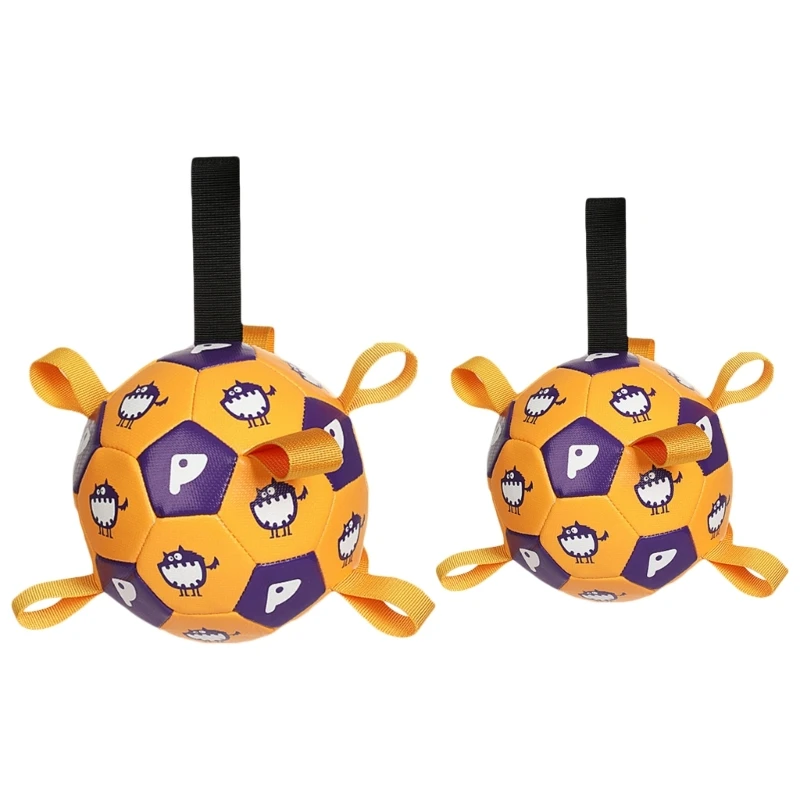 Interactive Dog Pet Football Toy with Dog Outdoor Training Soccer Pet Chew Ball Football
Interactive Dog Pet Football Toy with Dog Outdoor Training Soccer Pet Chew Ball Football