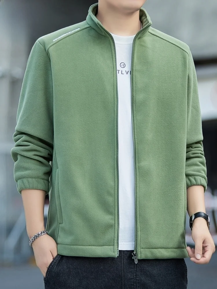 Paul New 2025 Men's Jaet Outerwear Spring Autumn Thiened Fce Cardigan Pure Color Stand Fit Faion Urban Sle
Paul New 2025 Men's Jaet Outerwear Spring Autumn Thiened Fce Cardigan Pure Color Stand Fit Faion Urban Sle