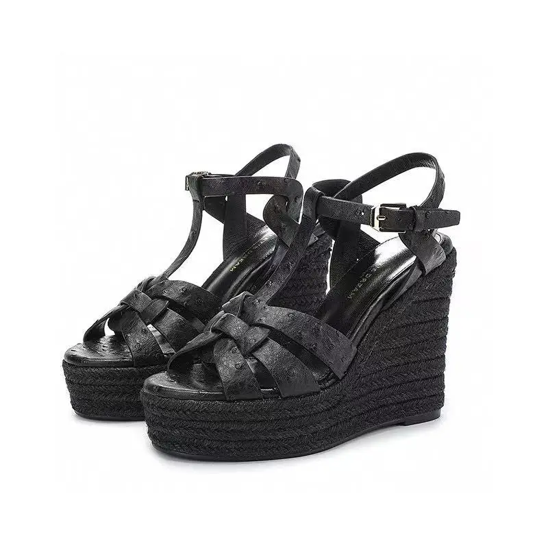 Женские босоножки на танкетке из натуральной кожи по индивидуальной цене на толстой подошве по индивидуальному заказу с одной пряжкой и высоким хи
Женские босоножки на танкетке из натуральной кожи по индивидуальной цене на толстой подошве по индивидуальному заказу с одной пряжкой и высоким хи