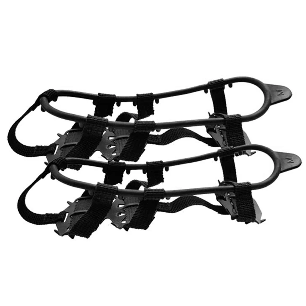 24 Teeth Mountaineering Cleats Anti-Slip Snow Claw Shoe Covers Unisex Shoes Ice Gripper Walking Hiking Accessories
24 Teeth Mountaineering Cleats Anti-Slip Snow Claw Shoe Covers Unisex Shoes Ice Gripper Walking Hiking Accessories