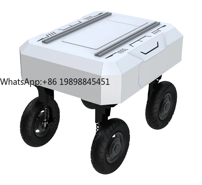 Customizable Omnidirectional Mobile Four-Wheel Chassis 120KG Load All Terrain universal UGV Unmanned Robot Mobile Chassis
Customizable Omnidirectional Mobile Four-Wheel Chassis 120KG Load All Terrain universal UGV Unmanned Robot Mobile Chassis