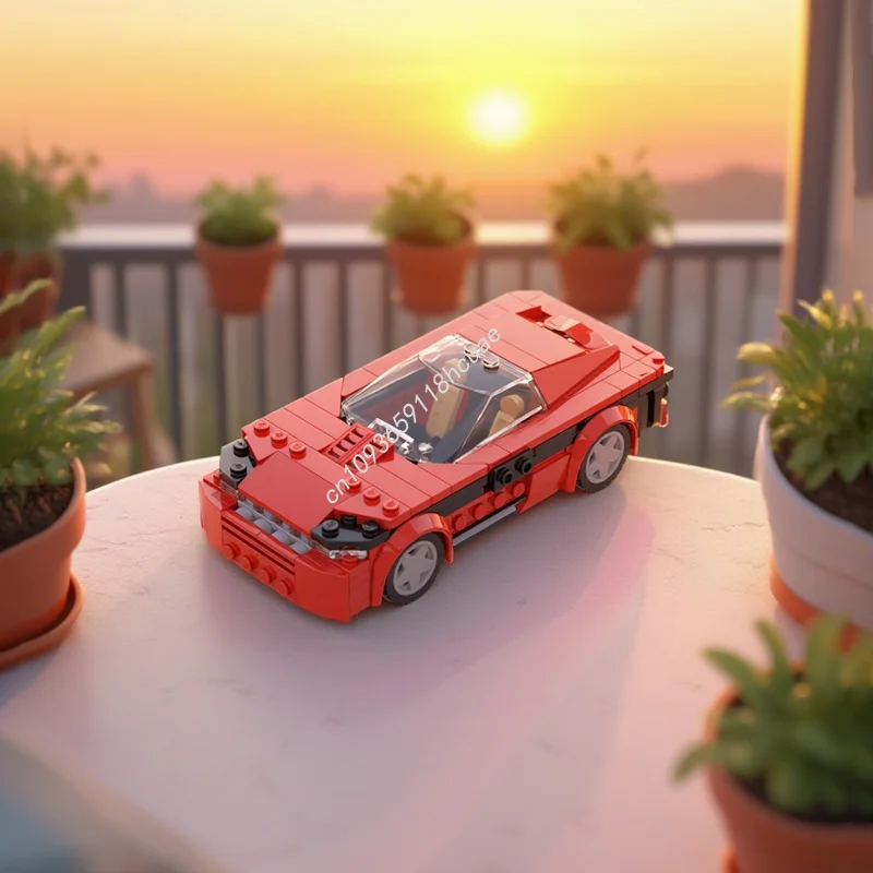 237pcs MOC Alt Ferrariesd City Champions Model Building Blocks Toys Construction Creative Idea Christmas Gift Education Brick
237pcs MOC Alt Ferrariesd City Champions Model Building Blocks Toys Construction Creative Idea Christmas Gift Education Brick