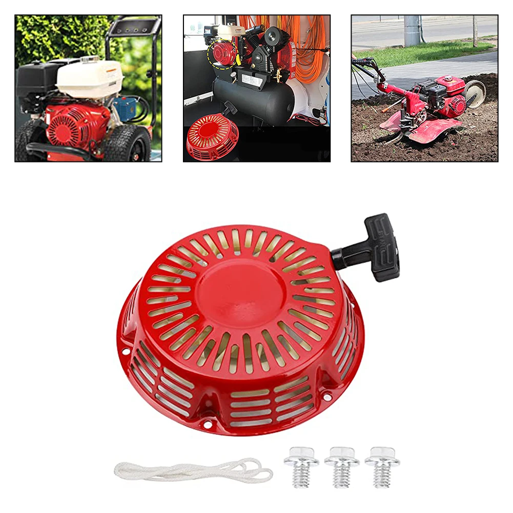 Для GX390 Для GX340 Узел запуска для GX610 GX620 420cc 339c 389cc 439cc 459cc Ручной стартер с шнуром Запчасти для газонокосилки
Для GX390 Для GX340 Узел запуска для GX610 GX620 420cc 339c 389cc 439cc 459cc Ручной стартер с шнуром Запчасти для газонокосилки
