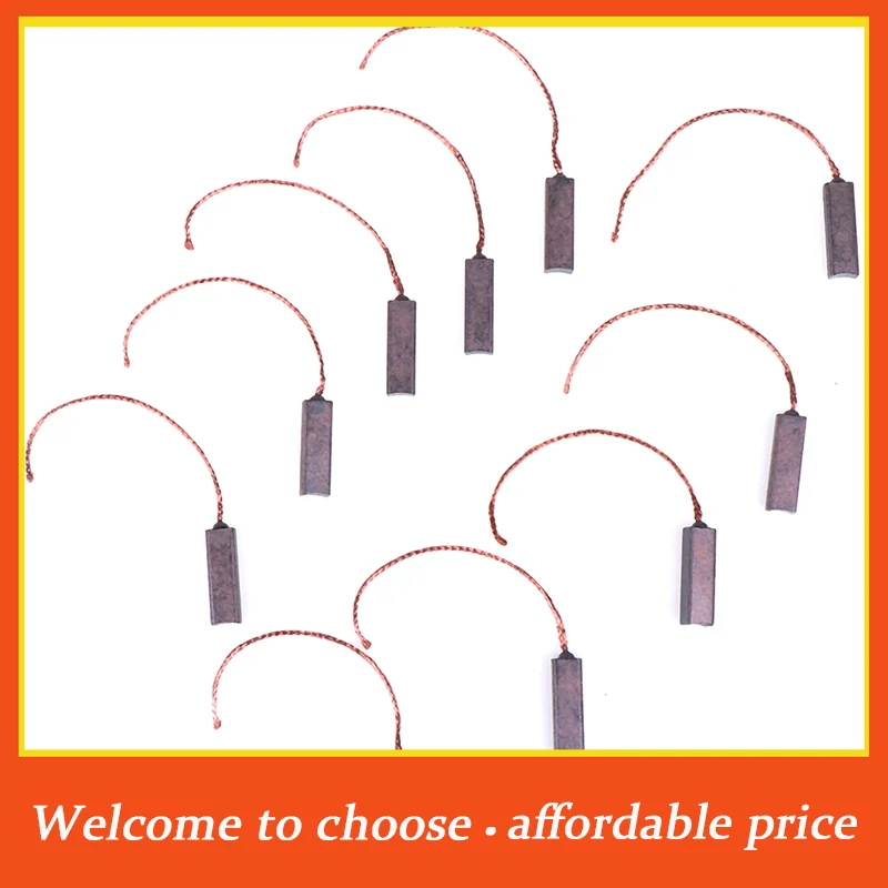 10Pcs new High Quality 4.5* 6.5 *20mm Motor Carbon Brushes Regulator Carbon Brush
10Pcs new High Quality 4.5* 6.5 *20mm Motor Carbon Brushes Regulator Carbon Brush