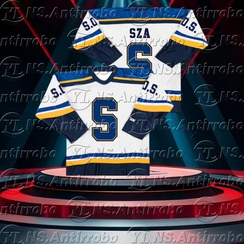 SZA Jerseys SOS Blind New Album Merch 2025 North American Tour Men's and Women's Long Sleeved Sportswear 3D Printed T-shirt MOTO
SZA Jerseys SOS Blind New Album Merch 2025 North American Tour Men's and Women's Long Sleeved Sportswear 3D Printed T-shirt MOTO