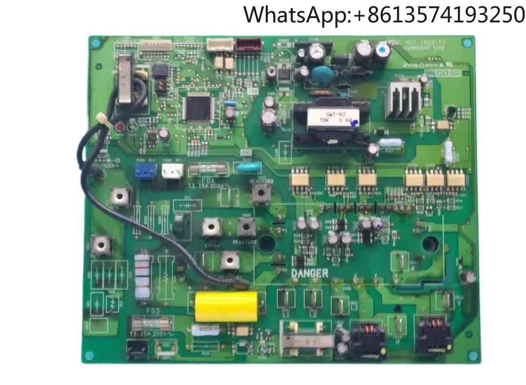 Адаптированный для центральных кондиционеров Toshiba, модуль преобразователя частоты компрессора MCC-1502-01 4316V377
Адаптированный для центральных кондиционеров Toshiba, модуль преобразователя частоты компрессора MCC-1502-01 4316V377
