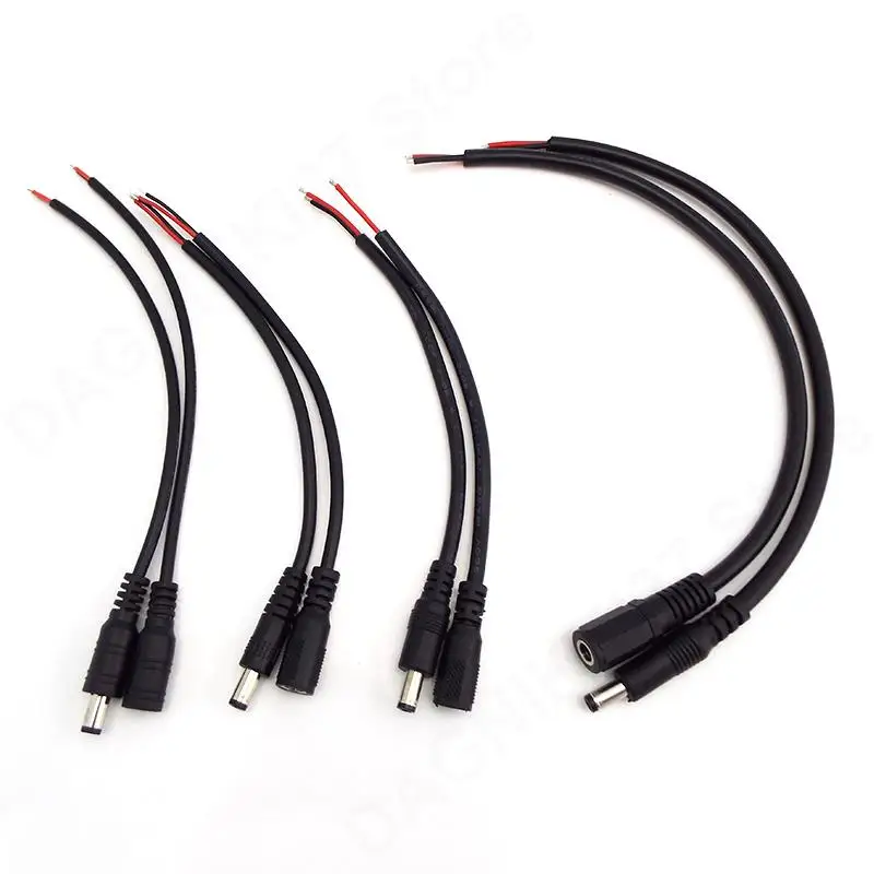 16/18/20/22awg 2A 5A 7A 10A DC Штекерный разъем питания, удлинитель кабеля 5,5x2,1 мм, медный провод, ток 18 см V27
16/18/20/22awg 2A 5A 7A 10A DC Штекерный разъем питания, удлинитель кабеля 5,5x2,1 мм, медный провод, ток 18 см V27