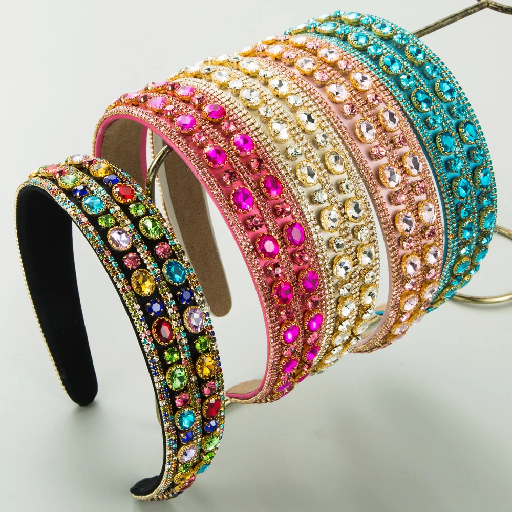 Heming headband new fashion retro court style full diamond headband elegant luxury temperament high-end hair accessories
Heming headband new fashion retro court style full diamond headband elegant luxury temperament high-end hair accessories