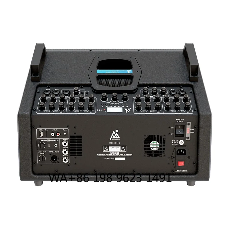 15 Inch 5 Channel Active Stage Speaker Professional PA System Outdoor DJ Bass Audio for Live Event
15 Inch 5 Channel Active Stage Speaker Professional PA System Outdoor DJ Bass Audio for Live Event