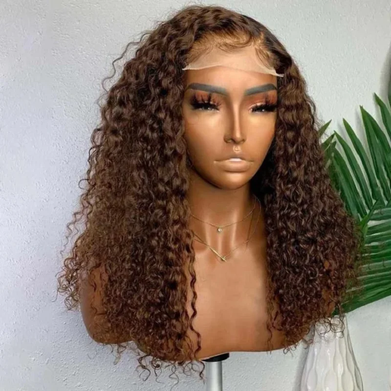 Soft 180Density 26inch Brown Glueless Long Kinky Curly Deep Lace Front Wig For Women With Baby Hair Preplucked Daily
Soft 180Density 26inch Brown Glueless Long Kinky Curly Deep Lace Front Wig For Women With Baby Hair Preplucked Daily