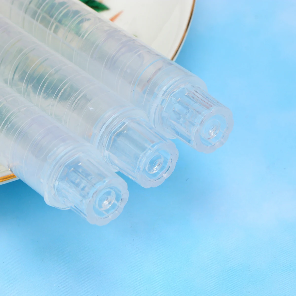 10pcs Plastic Holder Transparent Chalk Cover For School Home Use Long Lasting Chalk Clip Water Soluble
10pcs Plastic Holder Transparent Chalk Cover For School Home Use Long Lasting Chalk Clip Water Soluble