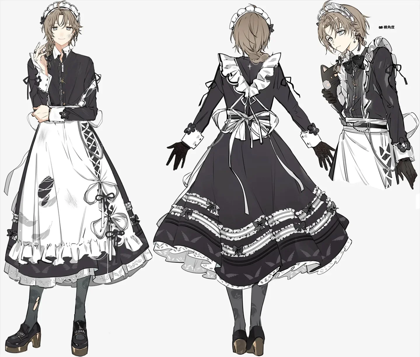 NIJISANJI VTuber Kanae Cosplay Costume Uniform Maid Halloween Carnival Party Christmas Play Role Clothes Clothing for Women
NIJISANJI VTuber Kanae Cosplay Costume Uniform Maid Halloween Carnival Party Christmas Play Role Clothes Clothing for Women