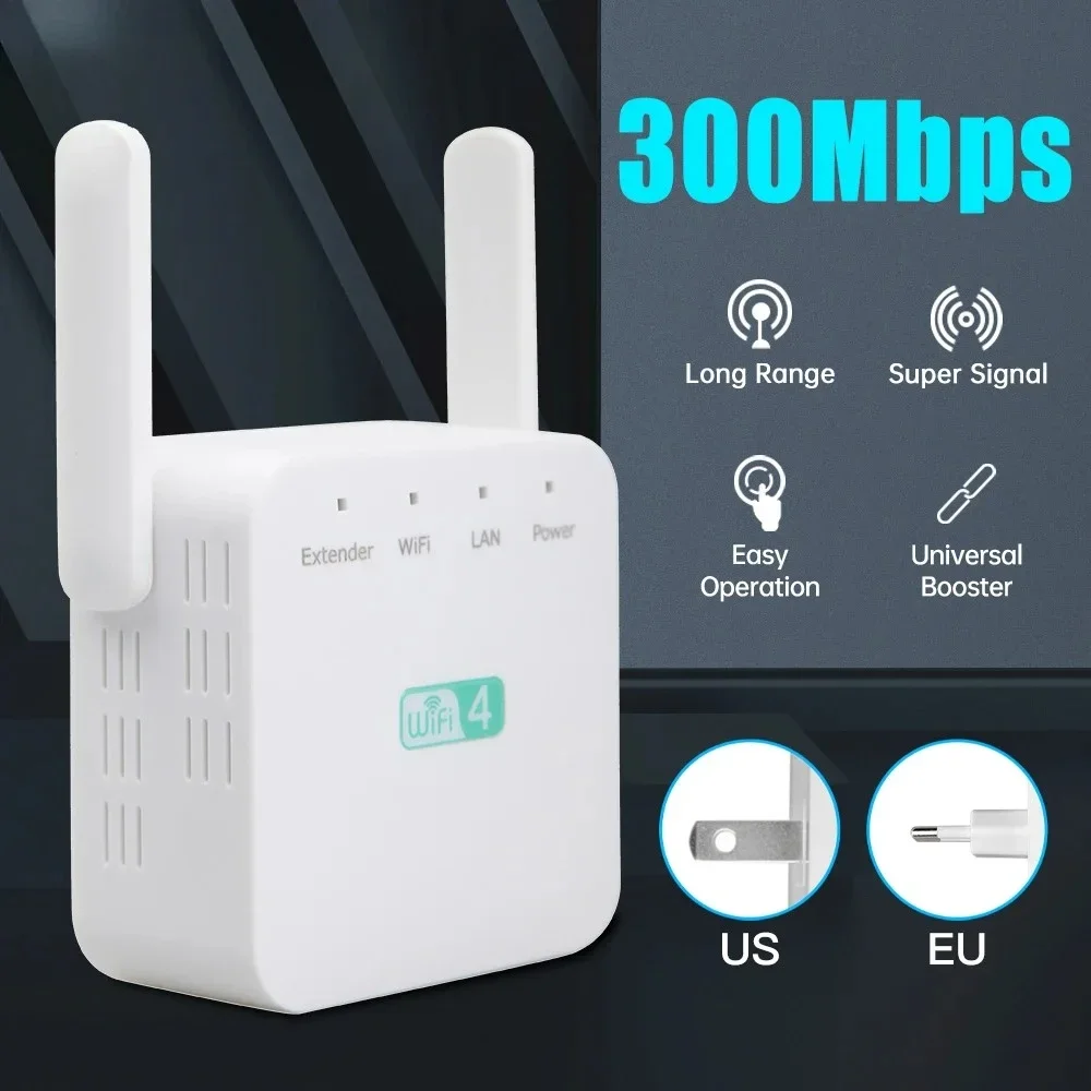 300Mbps 2.4GHz Wireless Access Point with Ethernet Port for Home Routers
300Mbps 2.4GHz Wireless Access Point with Ethernet Port for Home Routers