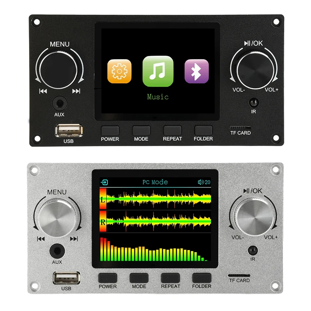 2.8 Inch IPS Screen Audio Decoder Board Bluetooth 5.3 MP3 FLAC WAV APE Support I2S Digital Output USB Sound Card Line Input EQ
2.8 Inch IPS Screen Audio Decoder Board Bluetooth 5.3 MP3 FLAC WAV APE Support I2S Digital Output USB Sound Card Line Input EQ