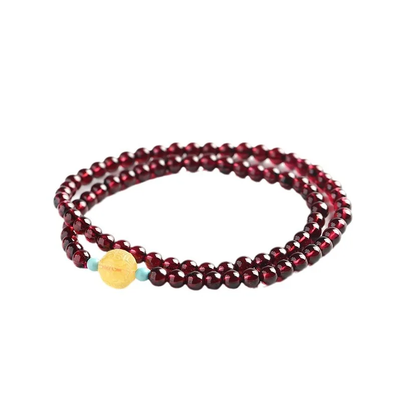 Women’s Natural Purple Tooth Garnet Bracelet – Amber, Turquoise & Cultural Prayer Lucky Jewelry
Women’s Natural Purple Tooth Garnet Bracelet – Amber, Turquoise & Cultural Prayer Lucky Jewelry