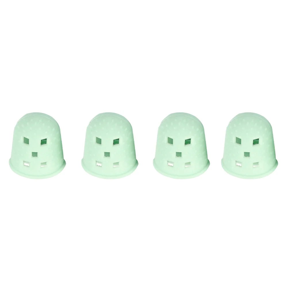 4 Pcs Silicone Finger Cot Mandolin Protectors Guitar Covers Protective Case Caps Thumb Sleeves
4 Pcs Silicone Finger Cot Mandolin Protectors Guitar Covers Protective Case Caps Thumb Sleeves