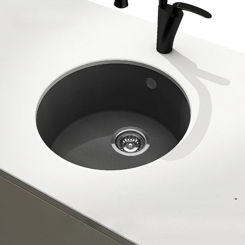 Round Small Single Kitchen Sinks Household Washing Basin Kitchen Wear Resistant Anti Blocking Sink High Hardness Rust Proof
Round Small Single Kitchen Sinks Household Washing Basin Kitchen Wear Resistant Anti Blocking Sink High Hardness Rust Proof