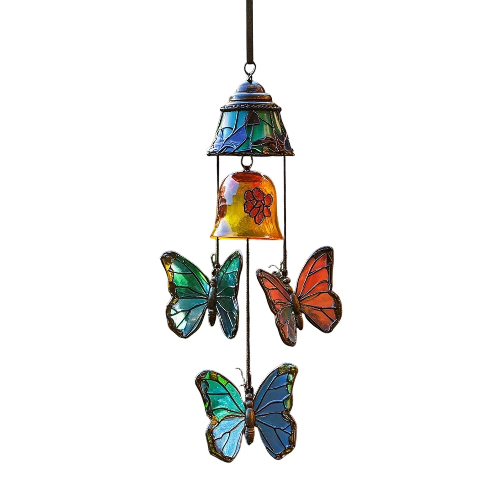 2D Flat Butterfly Decoration Whimsical Outdoor Hanging Wind Chime Metal Butterfly Wind Chime Air-Resistant Garden Decor
2D Flat Butterfly Decoration Whimsical Outdoor Hanging Wind Chime Metal Butterfly Wind Chime Air-Resistant Garden Decor
