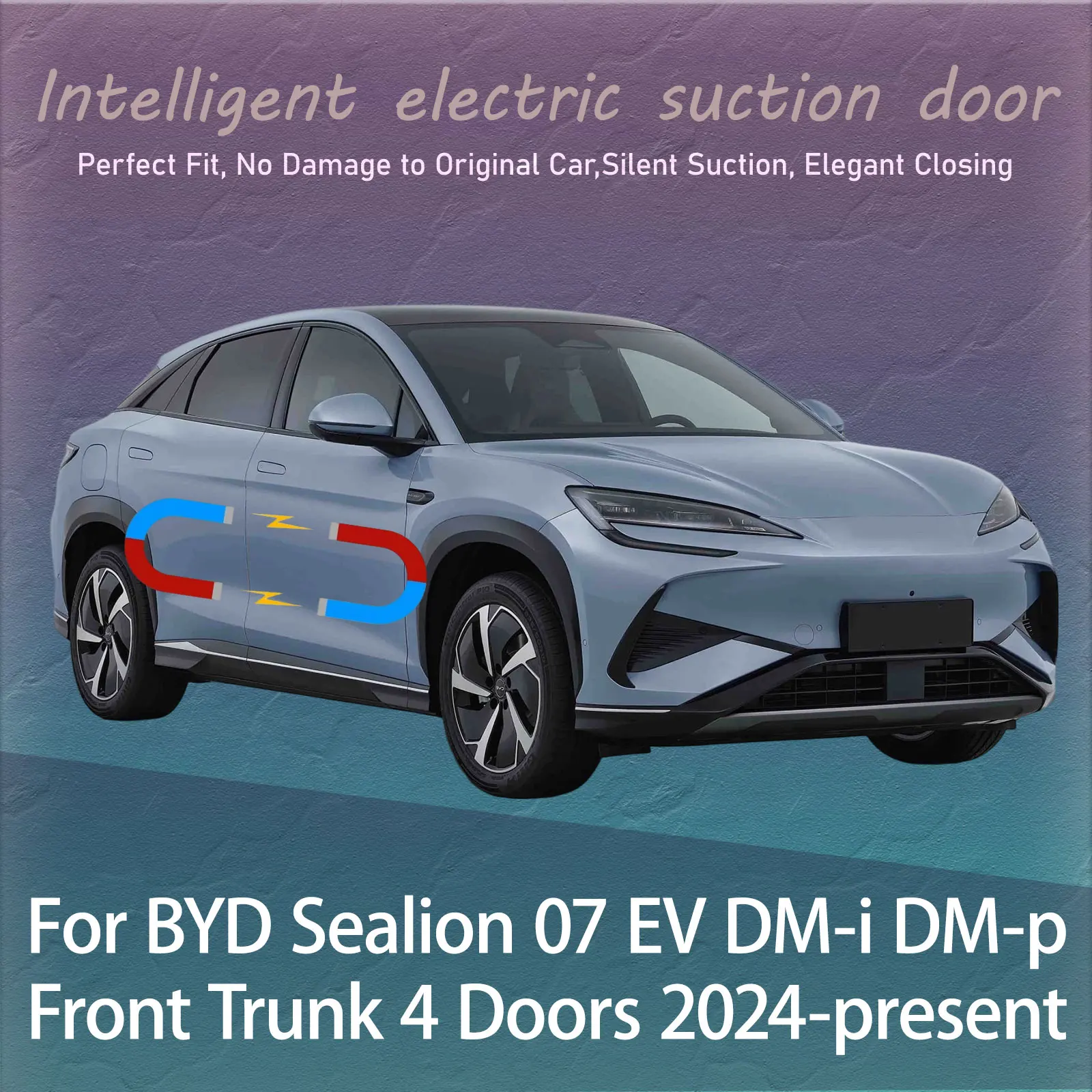 Electric Soft Close Door Kit Front Trunk For BYD Sealion 07 EV DM-i DM-p Auto Silent Anti-Slam Suction Door System Automatic
Electric Soft Close Door Kit Front Trunk For BYD Sealion 07 EV DM-i DM-p Auto Silent Anti-Slam Suction Door System Automatic