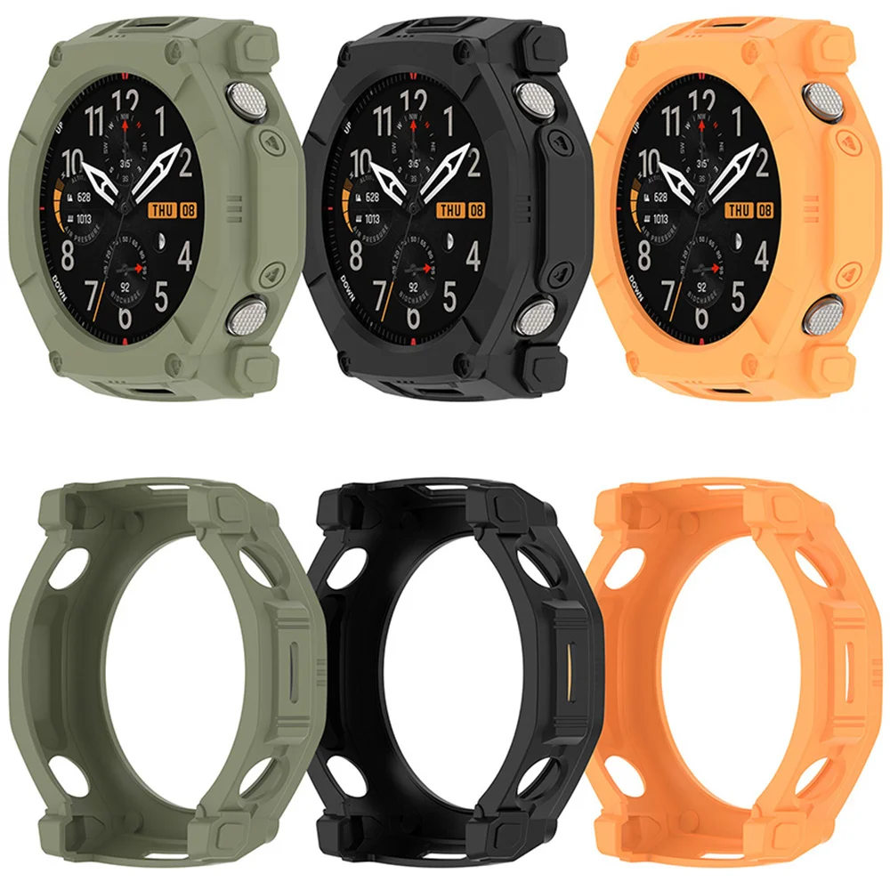 Armored Hollow Watch Case for T-Rex Ultra2 TPU Protective Cover Dustproof & Drop-Proof Black/Orange/Jungle Green
Armored Hollow Watch Case for T-Rex Ultra2 TPU Protective Cover Dustproof & Drop-Proof Black/Orange/Jungle Green