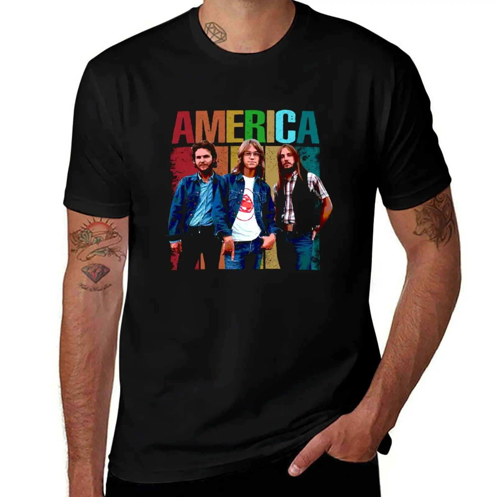 America Band Bass Player T-Shirt Personalized t-shirt anime shirt hippie clothes t shirts for men pack
America Band Bass Player T-Shirt Personalized t-shirt anime shirt hippie clothes t shirts for men pack