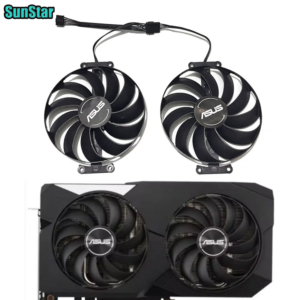 NEW CF1015H12D 95MM 5PIN 0.42A GPU Cooling Fan For ASUS Dual Radeon RX 6600 RX 6600XT RX6700XT GDDR6 Graphics Card Cooler Fan
NEW CF1015H12D 95MM 5PIN 0.42A GPU Cooling Fan For ASUS Dual Radeon RX 6600 RX 6600XT RX6700XT GDDR6 Graphics Card Cooler Fan